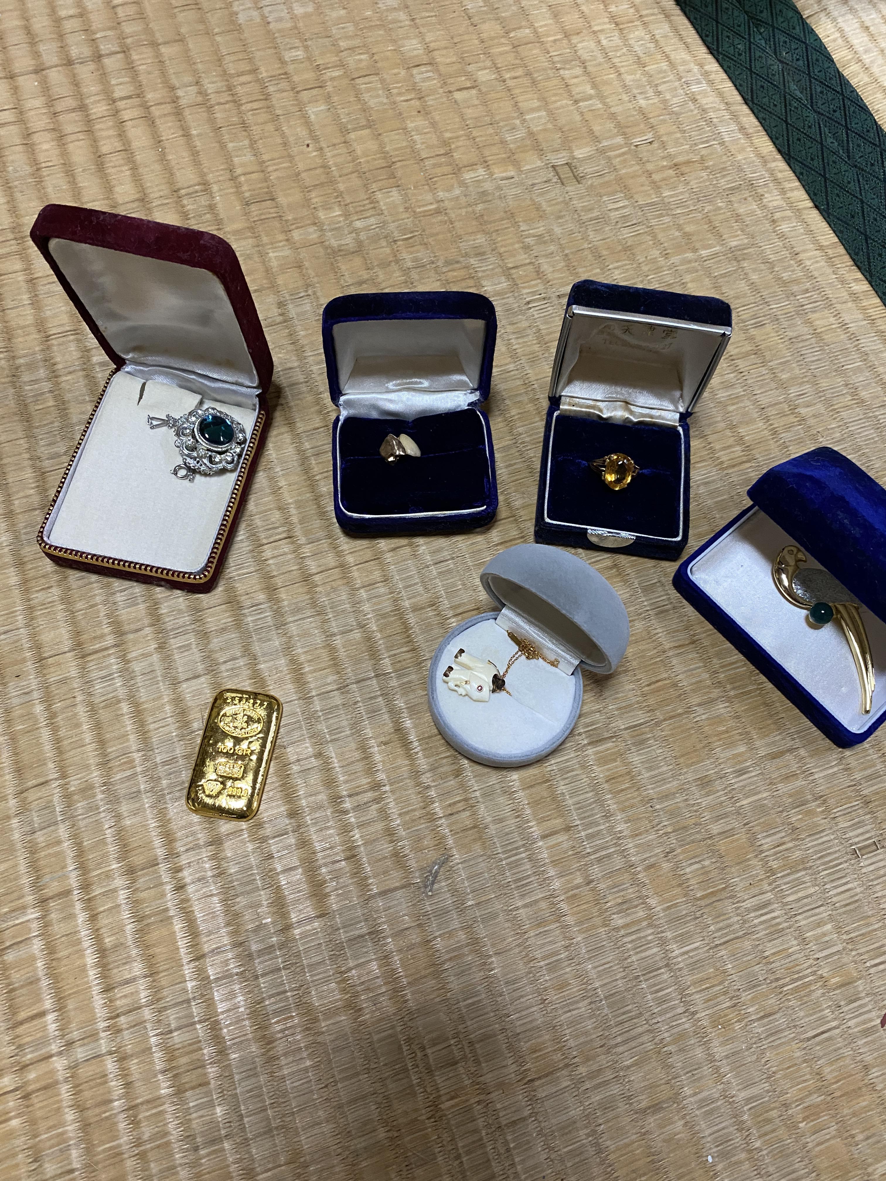 西宮市の現場で査定した貴金属・ジュエリー